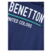 United Colors Of Benetton Mikina 3BC1C202C Tmavomodrá Regular Fit