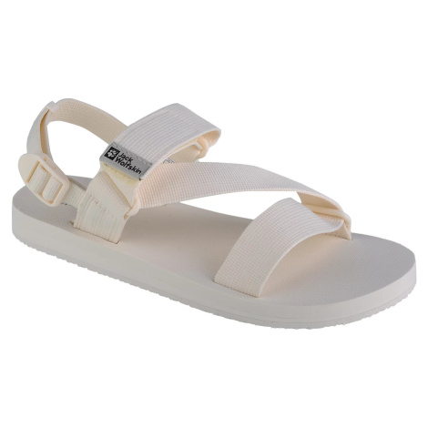 Smotanové dámske sandále Jack Wolfskin Urban Entdeckung Belt Sandal W 4056801-5152