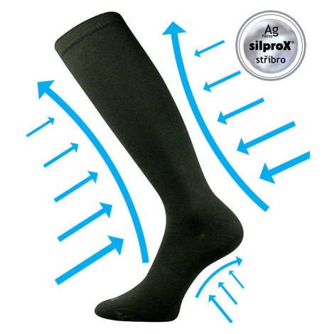 VOXX kompresné ponožky Croma black 1 pár 119621