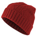 Beanie Cable Flap Beanie - Red