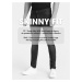 Skinny fit pre mužov Ombre Clothing - modrá