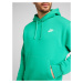 Nike Sportswear Mikina 'Club Fleece'  zelená / biela