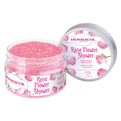 Dermacol - Flower shower telový peeling Ruže