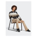 Adidas Mikina adidas x Marimekko Future Icons 3-Stripes Sweatshirt IC6350 Biela Loose Fit