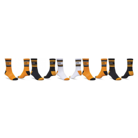 Globe  Bengal crew sock 5 pack  Ponožky Žltá