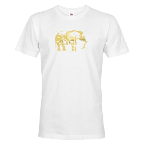 Pánské tričko  Elephant - Ideálne tričko pre cestovateľov