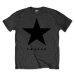 David Bowie tričko Blackstar (on Grey) Šedá