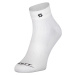 SCOTT Cyklistické ponožky členkové - PERFORMANCE QUARTER - biela/čierna