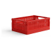 Skladacia prepravka midi Made Crate - so bright red