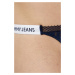 Dámske tangá HIGH LEG THONG UW0UW05160 C1G tm. modrá - Tommy Hilfiger