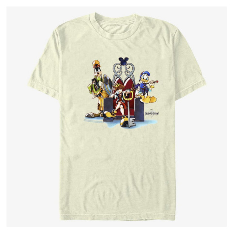 Queens Disney Kingdom Hearts - In Chair Unisex T-Shirt Natural