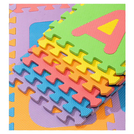 Puzzle podložka Sportago Easy-Lock 30x30x1 cm, 26 ks, písmená