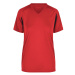 James & Nicholson Dámske športové tričko s krátkym rukávom JN316 - Červená / čierna