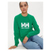 Helly Hansen Mikina Logo 2.0 34462 Zelená Regular Fit