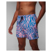 Pánske Modro-ružové Boardshortky Quiksilver Surfsilk Mix Volley 16