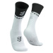 Compressport Mid Compression V2.0 White/Black T2 Bežecké ponožky