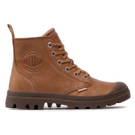 Palladium Outdoorová obuv Pampa Zip Lth Ess 76888-252-M Hnedá