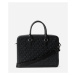 Taška Na Notebook Karl Lagerfeld K/Loom Lea Briefcase Black