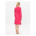 Pinko Každodenné šaty Angolare 100943 A0HM Ružová Regular Fit