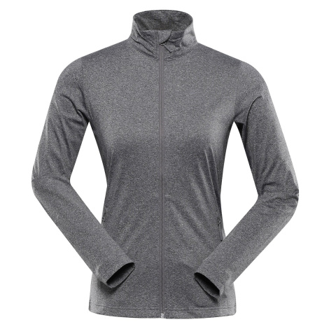 Women's quick-drying sweatshirt ALPINE PRO GOLLA dk.true gray