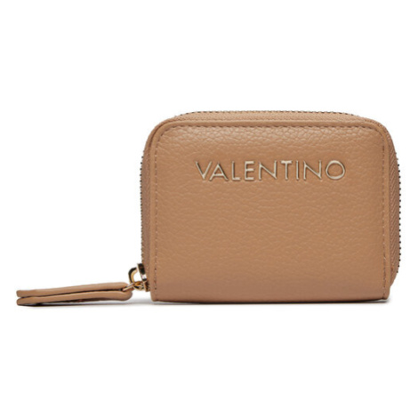 Valentino Malá dámska peňaženka Special Martu VPS5UD139 Béžová