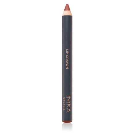INIKA Organic Lipstick Crayon krémová ceruzka na pery odtieň Rose Petal