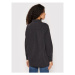 Vero Moda džínsová košeľa Flora 10258235 Čierna Oversize