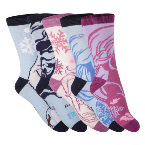 5PACK detské ponožky Cerdá Frozen II viacfarebné (2200007419) Cerda