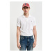 POLOKOŠEĽA GANT SLIM SHIELD SS PIQUE POLO WHITE