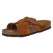 BIRKENSTOCK Šľapky 'Lugano'  karamelová