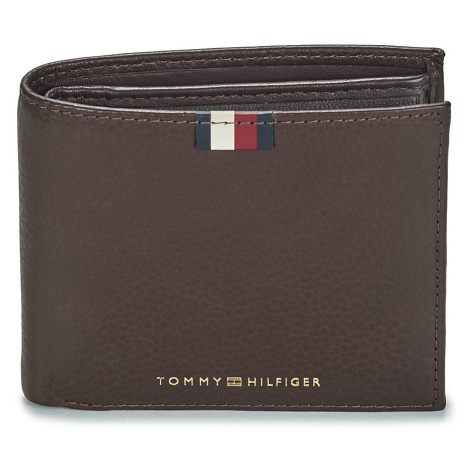 Tommy Hilfiger  TH CORP LEATHER CC AND COIN  Peňaženky Hnedá