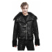 bunda pánska DEVIL FASHION - Soul Case Punk Jacket With Fur Collar - CT142