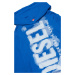 Mikina Diesel Shoodginne5 Over Sweat-Shirt Modrá