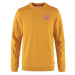 Fjällräven 1960 Logo Badge Sweater M Mustard Yellow Outdoorová mikina