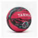 Basketbalová lopta veľkosť 5 R500 ružovo-čierna