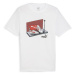 Puma GRAPHIC SNEAKER BOX TEE Pánske tričko, biela, veľkosť