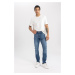 DEFACTO Pedro Slim Fit Slim Fit Normal Waist Narrow Leg Jean Trousers