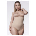 Stahující bezešvé body Julimex Shapewear 219 Body pod Biust Farba: Čierna