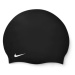 Plavecká čiapka NIKE SWIM SOLID SILICONE CAP BLACK WHITE