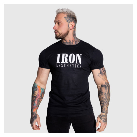 Pánske športové tričko Iron Aesthetics Urban, čierne