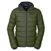 TMAVOZELENÁ PÁNSKA PREŠÍVANÁ BUNDA JACK WOLFSKIN HÉLIUM JKT M 1200573-4129