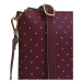 Vuch Dámská crossbody kabelka Coalie Dotty Wine