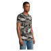 SOĽS Camo Men Pánske tričko SL01188 Grey Camo