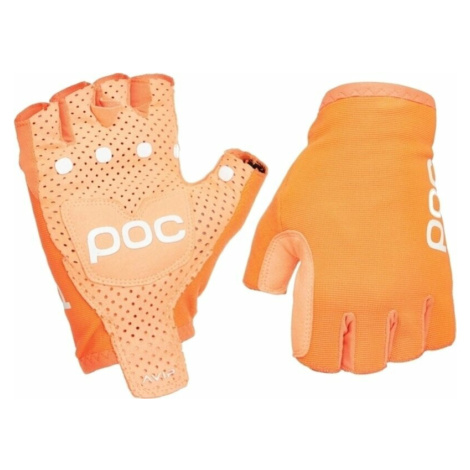 POC Avip Short Glove Zink Orange Cyklistické rukavice