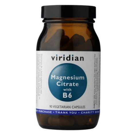 Horčík s vitamínom B6 Viridian 90 kapsúl