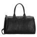 Čierna kožená cestovná taška &quot;Grande&quot; - veľ. M
