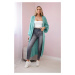 Long cardigan mint