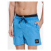 Calvin Klein Swimwear Plavecké šortky Medium Double Wb KM0KM00846 Modrá Regular Fit