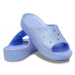 Dámske šlapky (plážová obuv) CROCS Classic Platform Glitter Slide W moon jelly