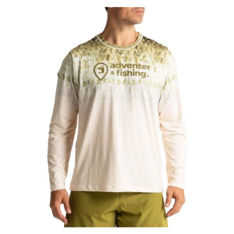 ADVENTER & FISHING UV T-SHIRT Pánske funkčné UV tričko, žltá, veľkosť
